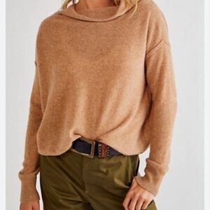 Free People | Orion Cashmere Sweater Cowl Neckline Women’s Size XS
